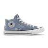 Sneaker CONVERSE "CHUCK TAYLOR ALL STAR MALDEN STREET CANVAS & SUEDE", Gr. 41, wet stone, weiß, schwarz, Textil, Leder, sportlich, Schuhe