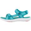 Outdoorsandale MCKINLEY "Sportovado W", Gr. 41, blau aqua, weiß, Synthetik, sportlich, Schuhe