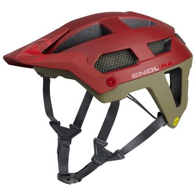 Endura - Singletrack Mips Helm - Radhelm Gr 58-63 cm - L-XL rot Image