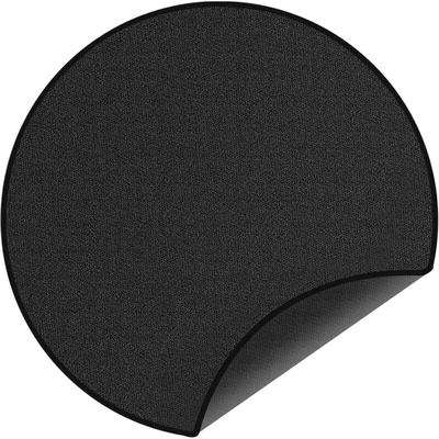 Sjqka - 96,5 cm runde Grillmatte, 4-lagige Feuerstellen-Schutzmatte, feuerfeste Matte für Image