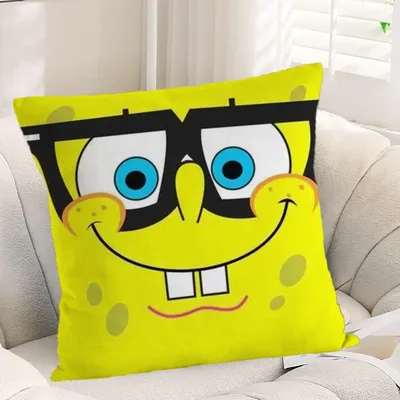 SpongeBob Cobrand Kulechaowan Kissenbezüge, dekorativer Kissenbezug für Sofa, Raumdekoration, Heim- Image