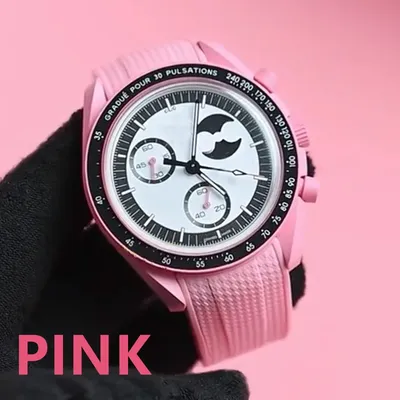 Watch Band for Omega X Swatch Joint MoonSwatch 20mm Arc Curved End Diving Silicone Rubber Universal Sport Strap Bracelet Belt