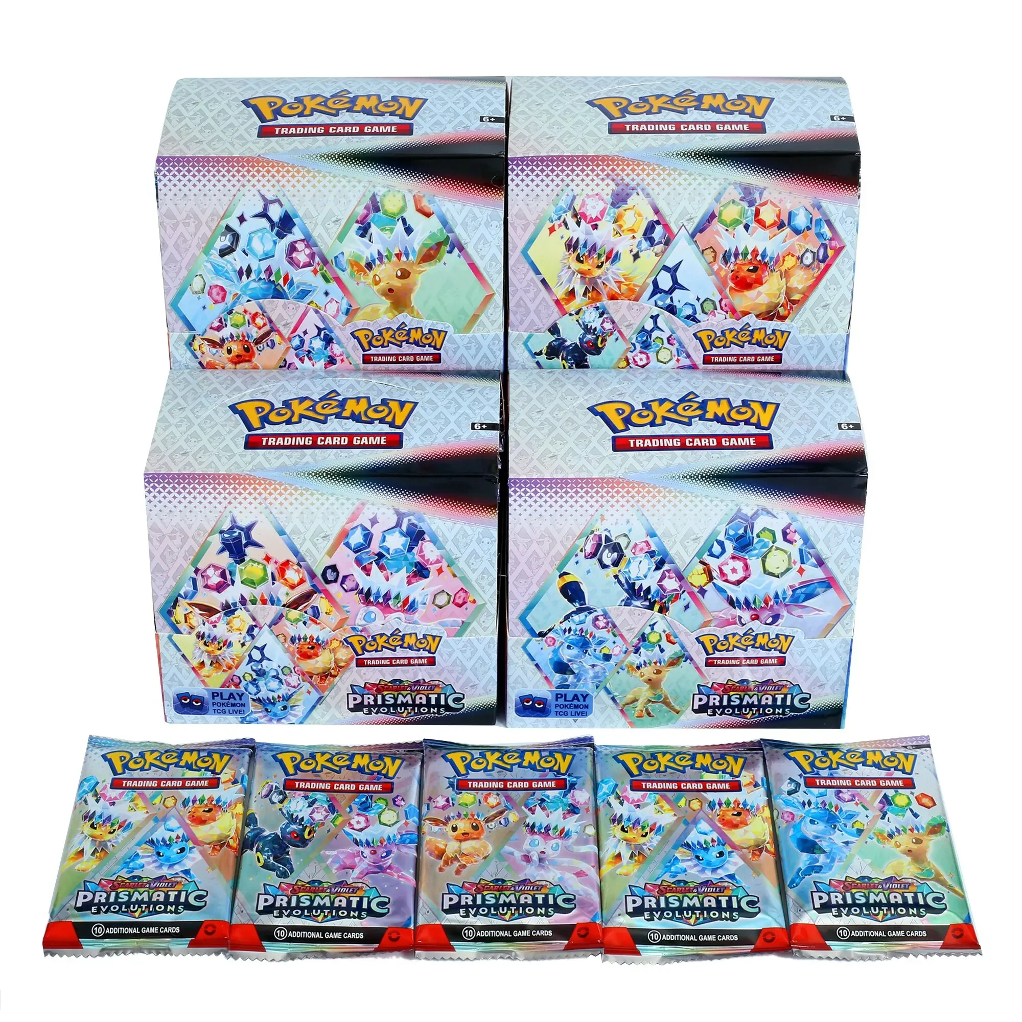 Heiße 360-spanische englische Prismatic Evolutions Pokemon-Karten Scarlet & Violet – Twilight Masquerade Booster Display Box Image