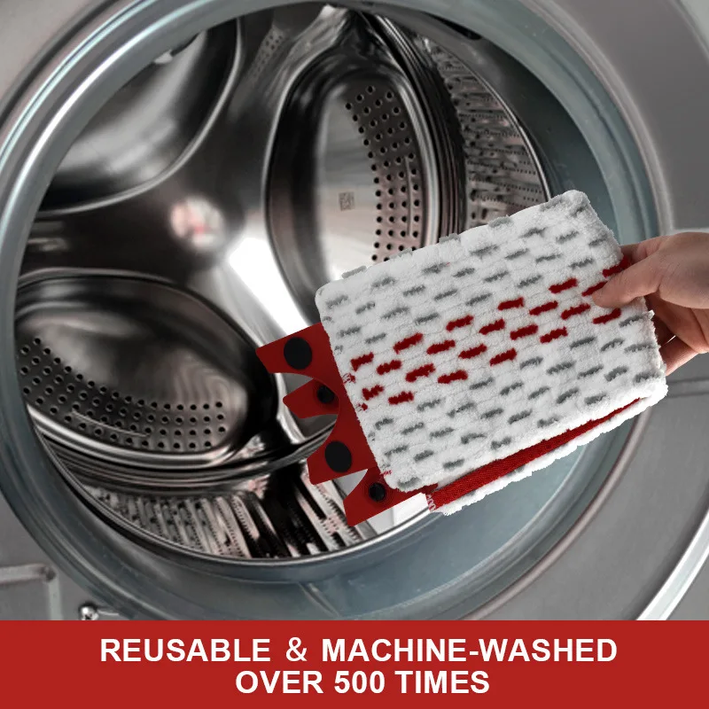 Mikrofaser-Boden wisch pads Ersatz für Vileda Ultra max Spray Flach mopp tuch Schnellt rocknende maschinen wasch bare wieder verwendbare Werkzeuge Image