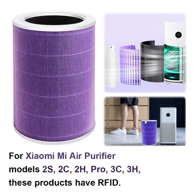 Ersatzfilter mit Aktivkohle-Luftreinigerfilter für Xiaomi Luftreiniger Mi 2S 2C 2H Pro 3C 3H Image