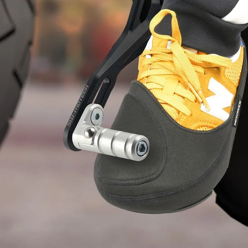 1pc/2pcs Motorcycle Gear Shift Pad Waterproof Anti-slip Motorbike Bike Boots Covers Riding Cycling Shoes Cover Lightweight