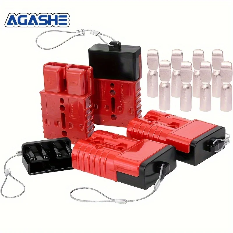 AGASHE 175ABattery Quick Connection/Disconnect, 1/0 AWG Kabelbaumstecker, 12–36 V Fast Tie Jumper, verwendet für AutosATVLifter Image