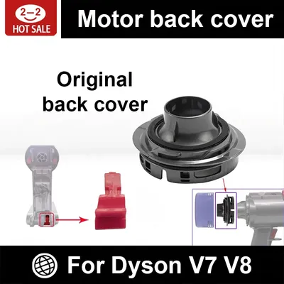 Motor-Rückabdeckung, geeignet für Dyson V7 V8, kabelloser Handstaubsauger, Zubehör, Image