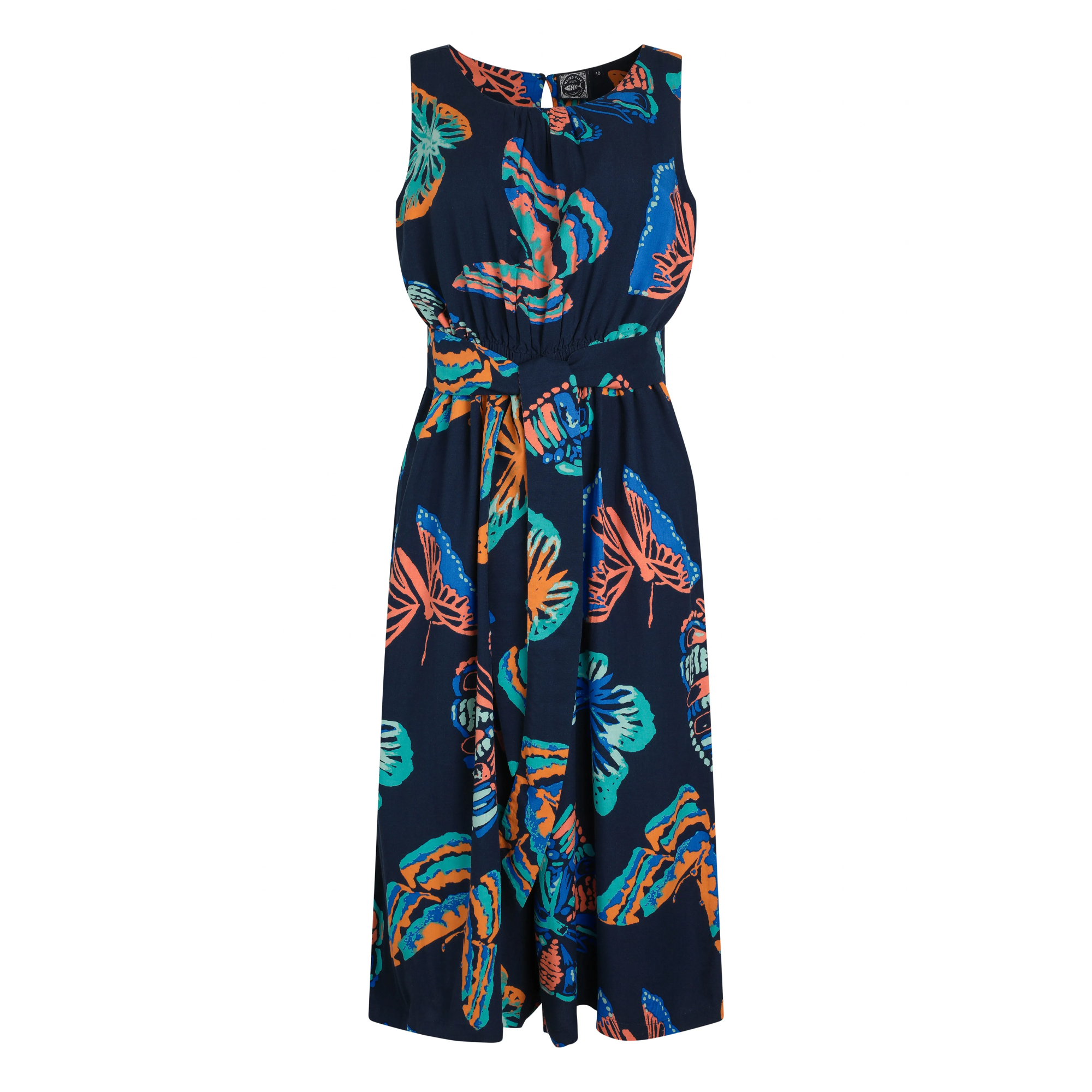 Weird Fish - "Nalani" Jumpsuit für Damen (Dunkelblau) Image