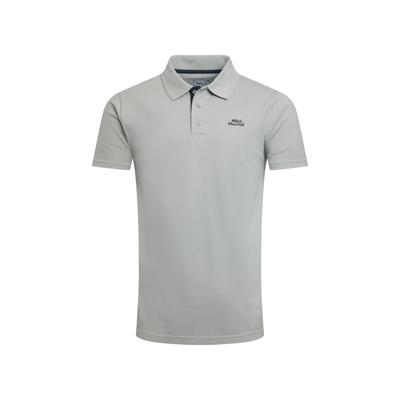 Weird Fish - "Miles" Poloshirt Baumwolle aus biologischem Anbau für Herren (Kalkstein) Image
