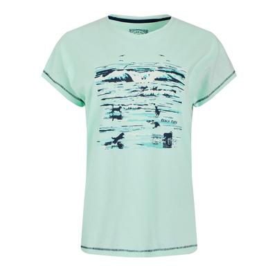 Weird Fish - "Beach Run" T-Shirt für Damen (Seegrün) Image