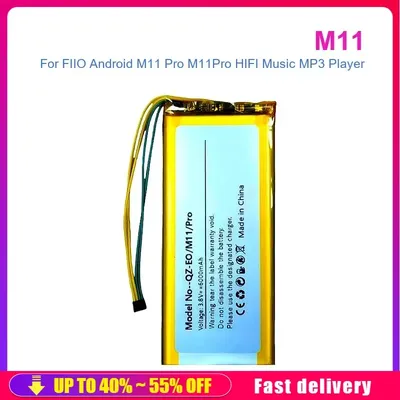 High Quality 4500mAh Music Player Battery For FIIO Android M11 HIFI Music MP3 Player M11