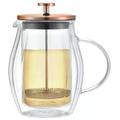 MACCHINA PER CAFFÈ/TÈ TERMICA A PISTONE 600ml KLAUSBERG KB-7722