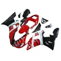 Carrozzeria Carenatura Stampaggio ad iniezione Cowl Corpo per Yamaha YZF1000 YZF R1 YZFR1 1998 1999 rosso bianco nero Yamaha YZF1