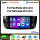 Lelv 2Din 6.2 "Carplay Andorid 13 Sistema Intelligente Per Auto Radio Per Fiat Linea Punto EVO WIFI BT 4G 8Core Sistema Intelligente Per Auto