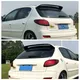 Per Peugeot 206 207 Spoiler 2008-2011 Plastica ABS Posteriore Tetto Spoiler Ala Tronco Labbro Boot Copertura Car Styling