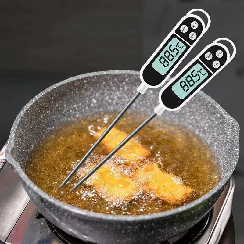 Thermomètre de cuisine numérique de Type sonde de thermomètre de nourriture de viande pour la cuisson du lait nourriture BBQ TP300 outils de jauge de température électronique