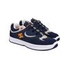 Skateschuh DC SHOES "Kalynx Zero", Gr. 6(38), bunt (dc navy, orange), Obermaterial: Leder (Kuh) / Futter: Textil / Außensohle: Gummi, Schuhe