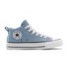 Sneaker CONVERSE "CHUCK TAYLOR ALL STAR MALDEN STREET", Gr. 38, wet stone, weiß, schwarz, Textil, sportlich, Schuhe