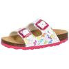 Pantolette LICO "Pantolette Bioline Rocky", Gr. 39, weiß, Synthetik, Schuhe