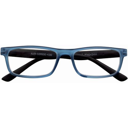 Lesebrille ALEX, blau, +2.50 dpt