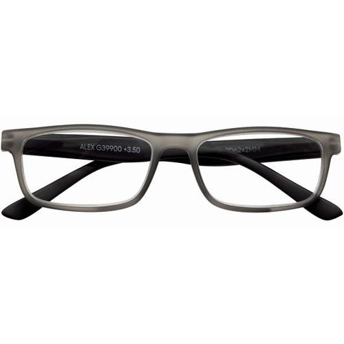 Lesebrille ALEX, anthrazit, +2.50 dpt