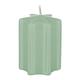 Kopschitz Kerzen Adventset Sternkerzen Seemoos Seafoam 12 x 6 cm, 4 Stück