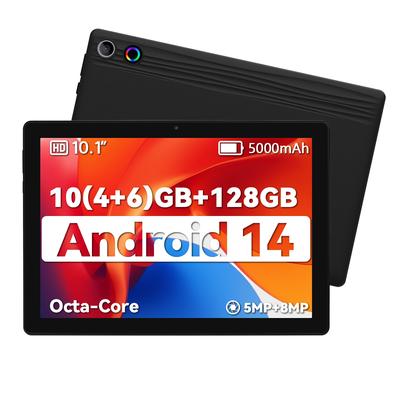 "TEMU 10.1" 14 Tablet, 10 (3+7) Gb , 64gb Rom, Hd Display, -core, 5000mah Battery, 5mp+8mp Camera, 1tb Expandable, Unlock," Image