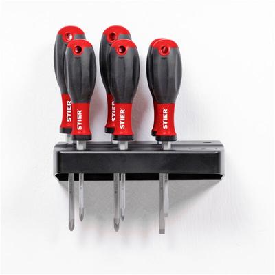 Stier - 7-tlg. Set Schraubendreher Normalausführung, Chrom-Vanadium-Stahl, CNC-gefräste Image