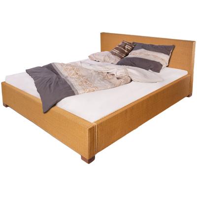 Sam Outillage - Loombett Korbbett Doppelbett Honigfarben aus Loom-Geflecht 180 x 200 cm tunis Image