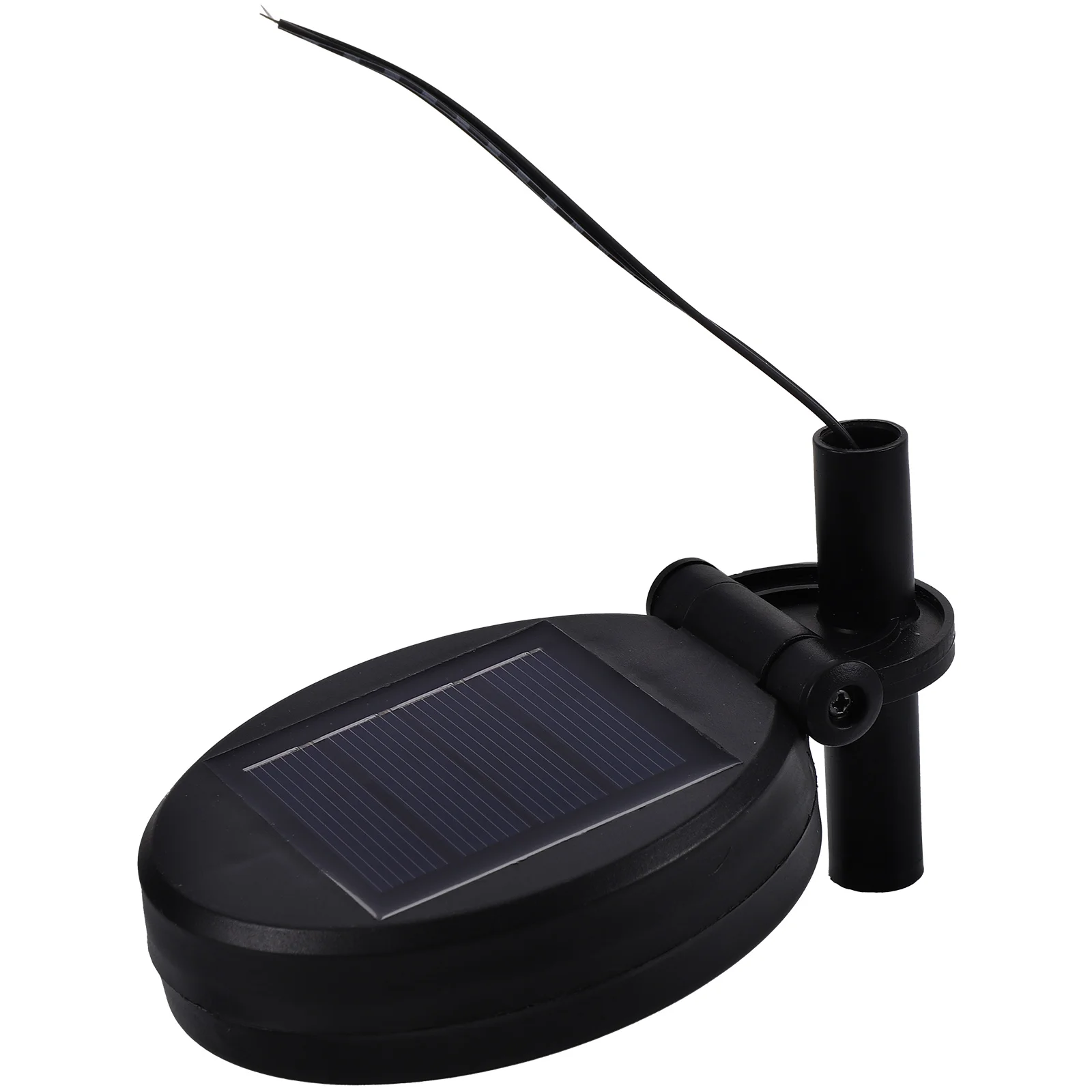 2-teiliges Solarlicht, Bodenlampe, Box, Ladegeräte, Panel, Stecker, Steckdose, Abs-Drehung