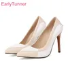 Brandneue sexy beige braune Damen-formale Pumps, atmungsaktive High Heels, nackte Damenschuhe, plus kleine große Größe 11, 32, 43, 45, 48