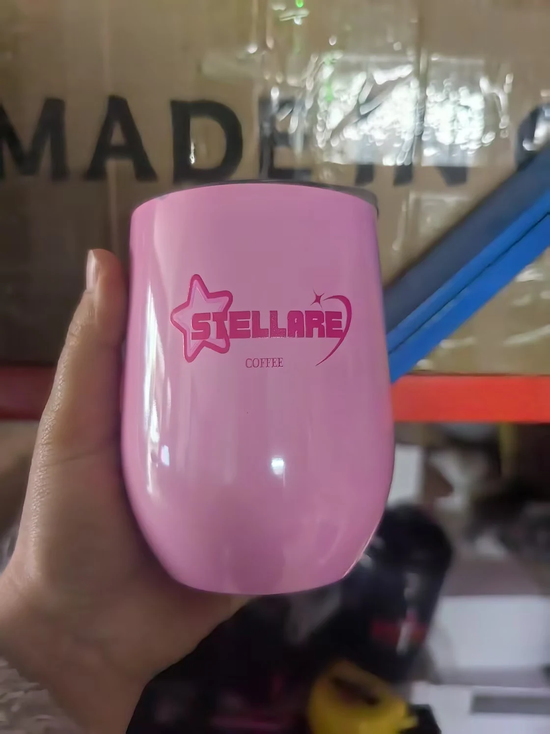 benutzerdefiniertes Bild Foto Ei Bier Swig Wein Tasse Edelstahl Vakuum Kaffee Tumbler Becher Termos Swig Tumbler Thermos Garrafa Termica Image