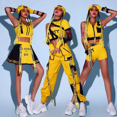 2024Misipin Gruppe Tanz kostüm Hip Hop Tanz kostüm Frauen DS Performance Kostüm koreanischen Tanz Frauen Truppe Gesangs kostüm Image
