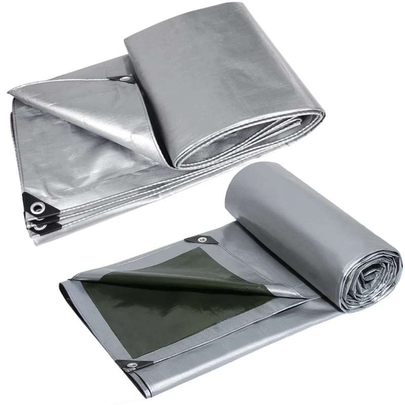 2 arten PE Plane Camping Zelt Wasserdichte Bodenwanne Garten Möbel Regenschutz Pergolen Baldachin Markisen Sun Shelter Image