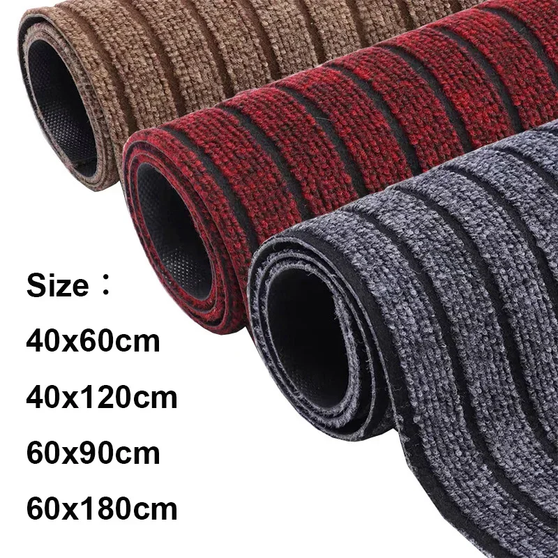 Anti-Rutsch-Küchenmatte, Bodenteppich, frei geschnitten, DIY, absorbieren Öl, Küchen-Fußmatte, langer Flur, Läufer, Teppich, Eingang, leicht zu reinigende Matte Image