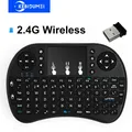 Tastiera wireless i8 2.4G Mini tastiera inglese Air Mouse Tastiera portatile con touchpad per