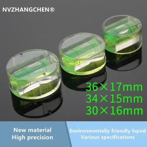 Mini niveau à bulle rond, niveau à bulle de précision, ensemble circulaire, inclinomètre pour