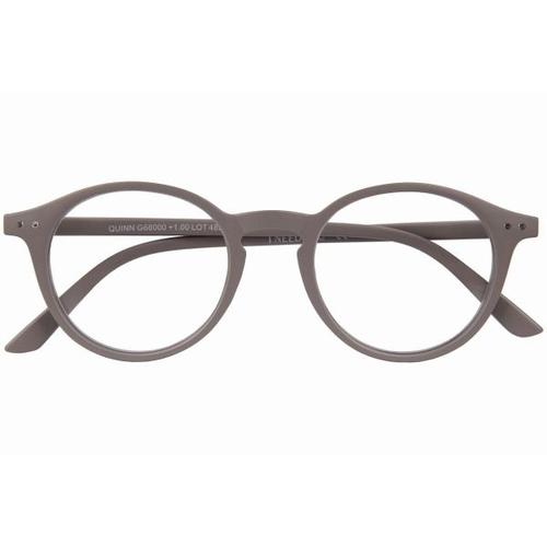Lesebrille QUINN, grau, +3.00 dpt