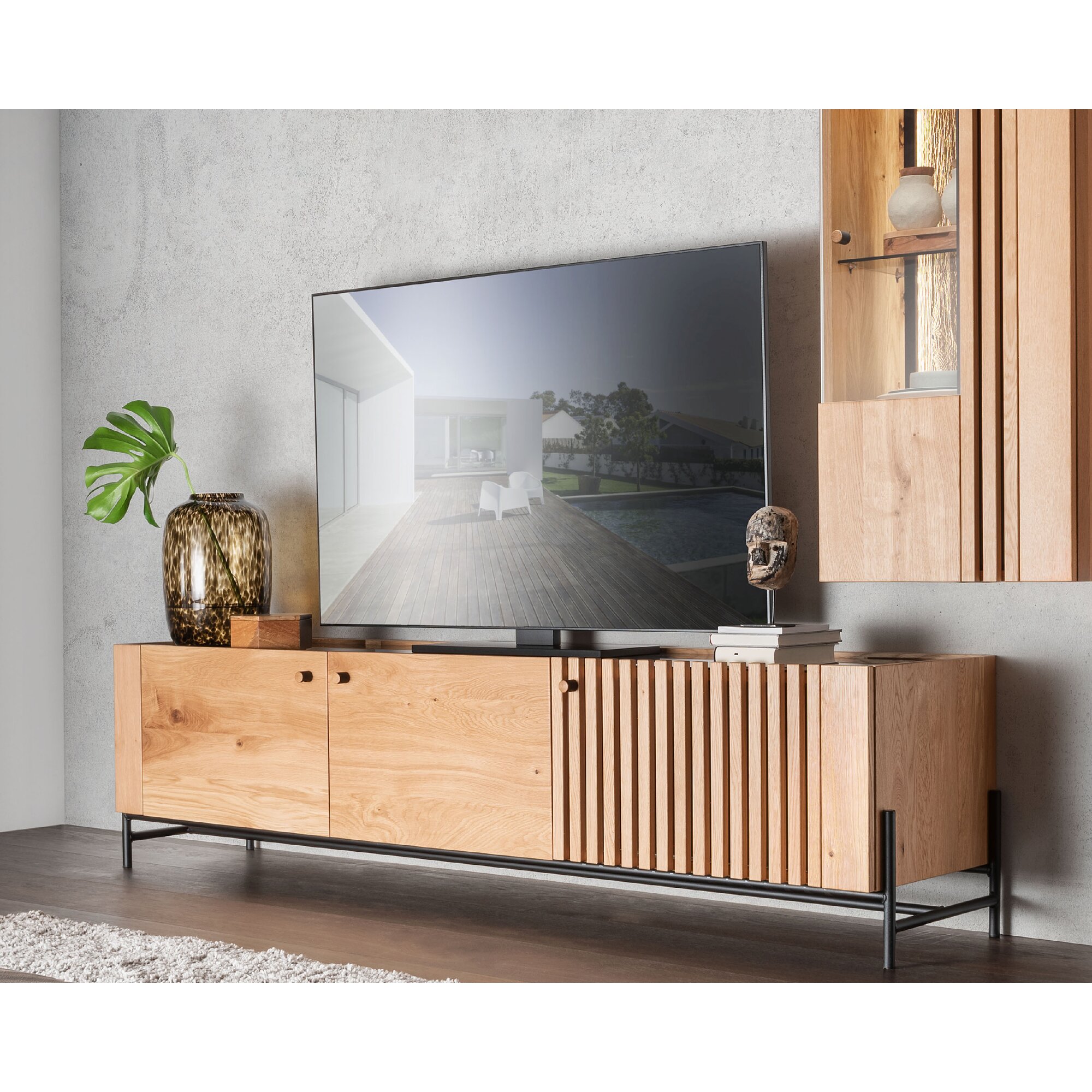 Massivholz »Ascona« Lowboard IV – erhältlich in 3 Ausführungen