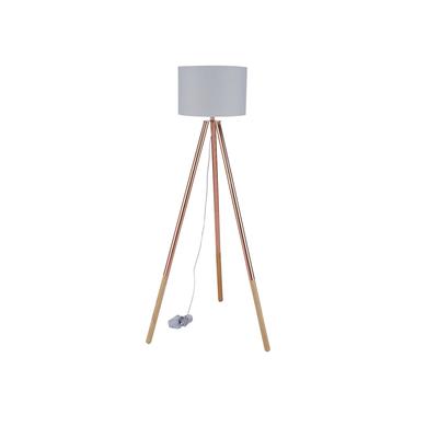 SalesFever »Tripod« Stehleuchte kupfer/weiß Image