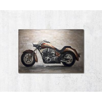 La Casa »Motorrad ll« Ölbild handgemalt 120x80 cm Image