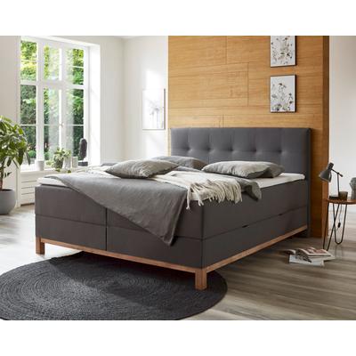 meise.möbel »Catania« Boxspringbett inkl. Bettkasten in anthrazit – erhältlich in Größen von 120x200 bis 180x200 cm Image