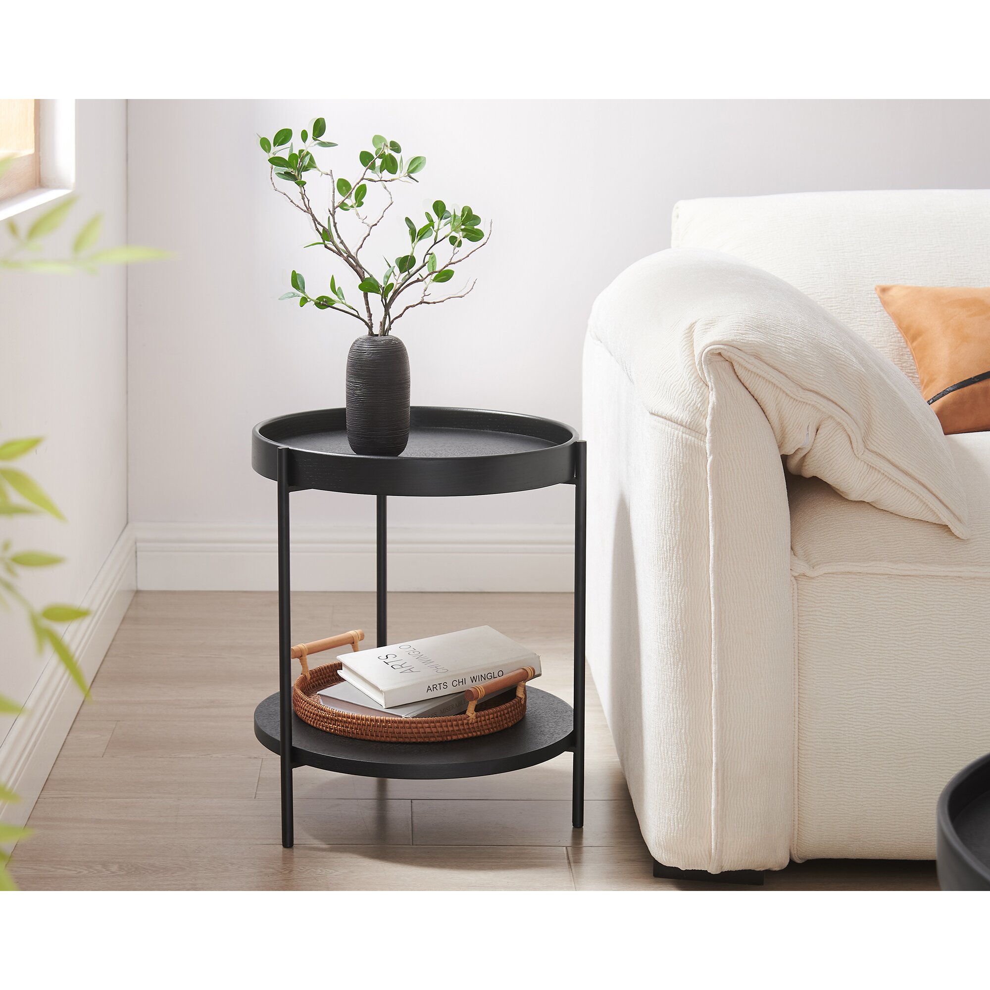 SalesFever »Ivy« Beistelltisch schwarz