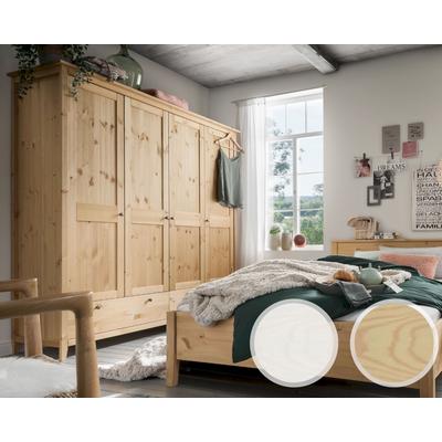 Massivholz »Solvita« Kleiderschrank 4-türig Image