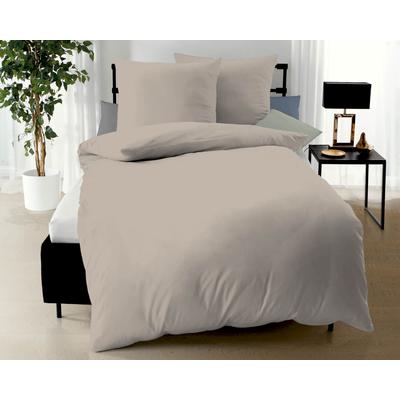 Kaeppel Mako-Satin Bettwäsche Uni 3000/686 cappuccino – in Größen von 135x200 bis 200x200 cm Image