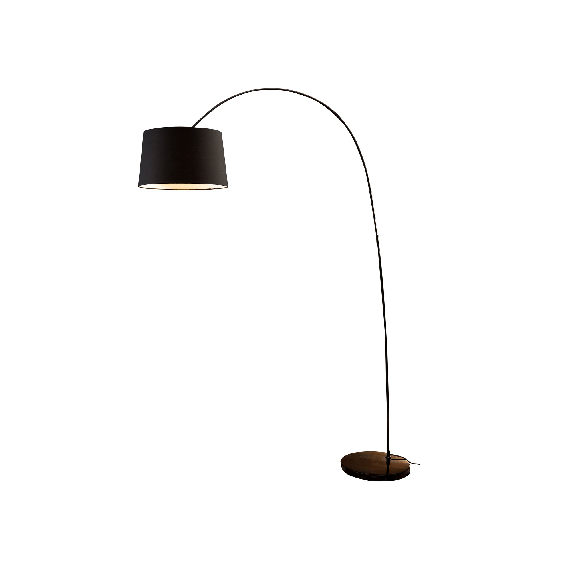 SalesFever »Necko« Bogenleuchte schwarz