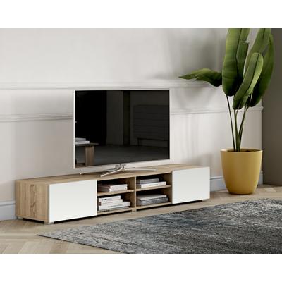 TemaHome »Podium« TV-Schrank 185 Eiche mit Weiß – erhältlich in 1 Größen Image