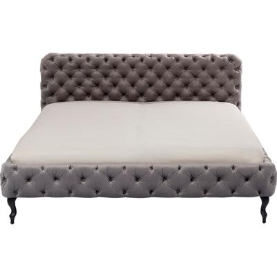 Kare Design »Desire« Velvet Bett Silbergrau – erhältlich in Größen von 160x200 bis 200x200 cm Image