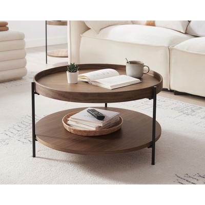 SalesFever »Arlo« Couchtisch walnuss Image